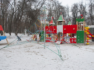 Детская площадка в парке Кулибина