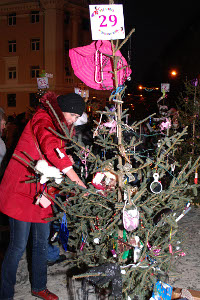 Фестиваль наряженых елок 2011 в Н.Новгороде